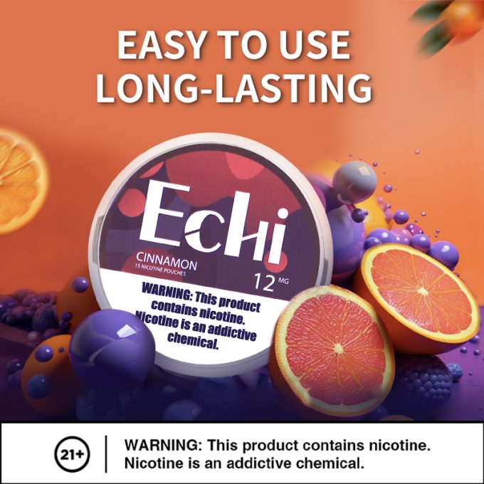 Echi Cinnamon Nicotine Pouches - 图片 3