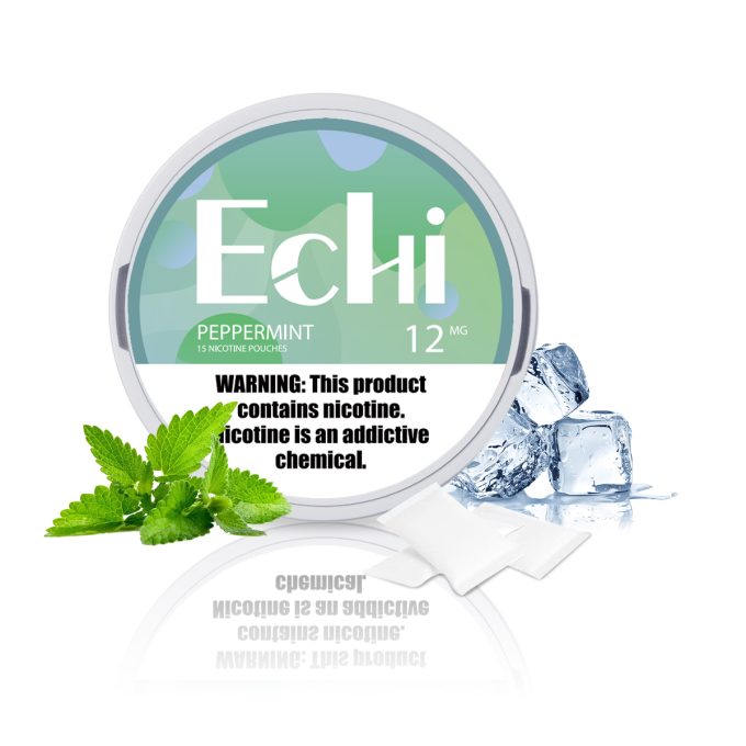 Echi Peppermint Nicotine Pouches - 图片 2