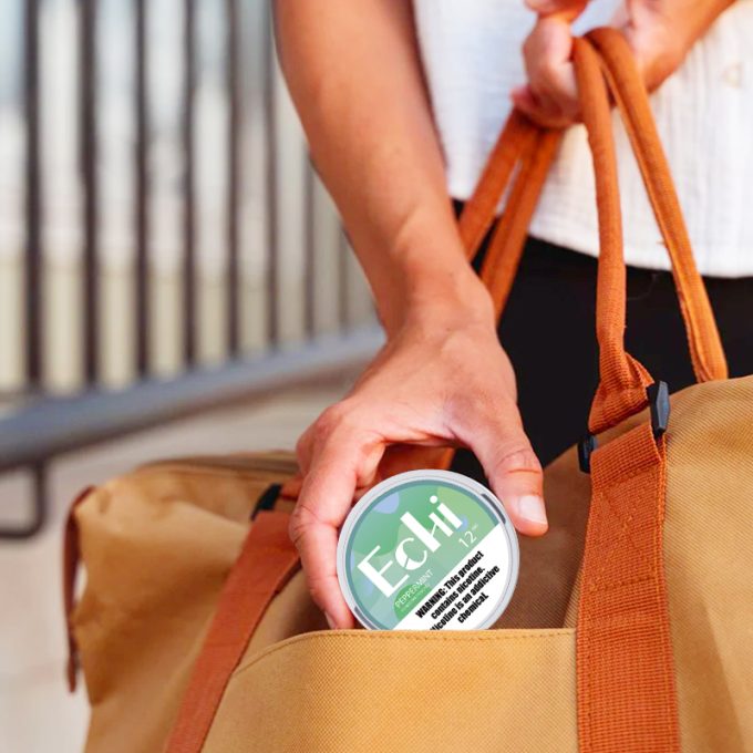 Echi Peppermint Nicotine Pouches - 图片 3