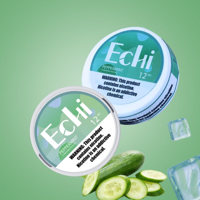 Echi Peppermint Nicotine Pouches - 图片 4
