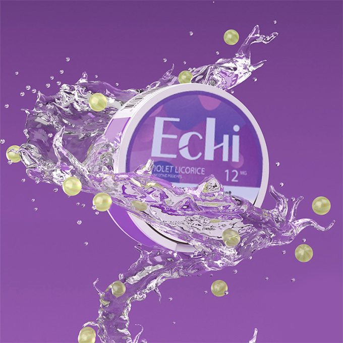 Echi Vlolet Licorice Nicotine Pouches - 图片 4