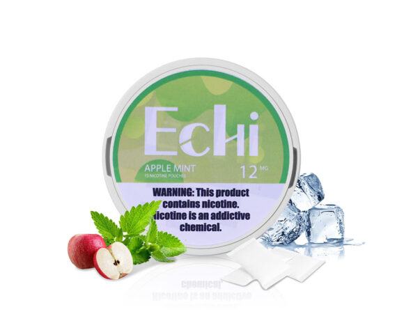 Echi Apple Mint Nicotine Pouches 12MG - Image 2