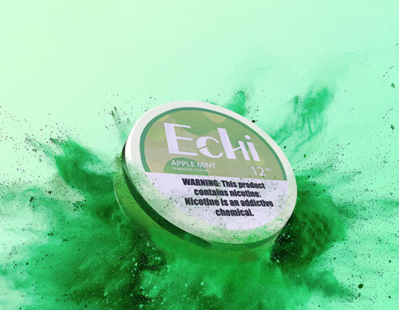 Echi Apple Mint Nicotine Pouches 12MG - Image 4