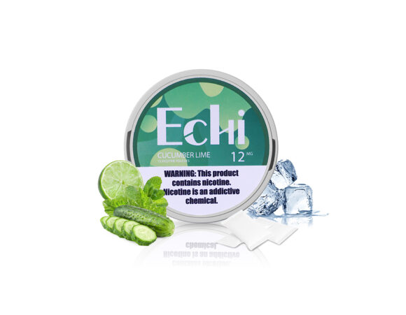 Echi Cucumber Lime Nicotine Pouches 12MG - Image 2
