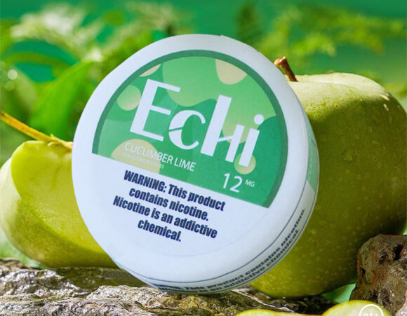 Echi Cucumber Lime Nicotine Pouches 12MG - Image 4