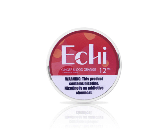 Echi Ginger Blood Orange Nicotine Pouches 12MG