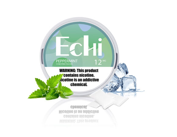 Echi Peppermint Nicotine Pouches 12MG - Image 2