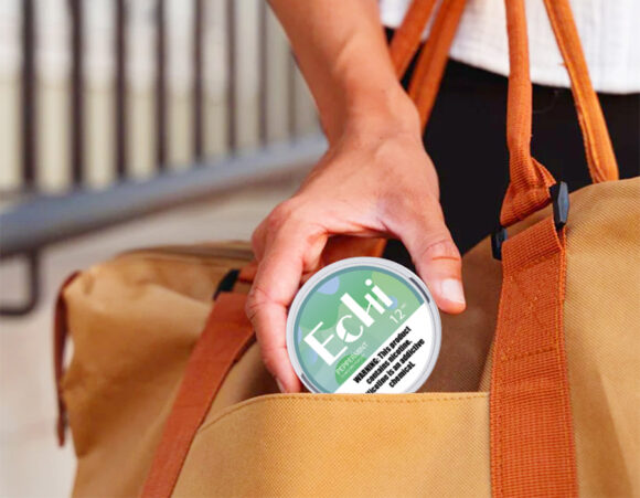 Echi Peppermint Nicotine Pouches 12MG - Image 4