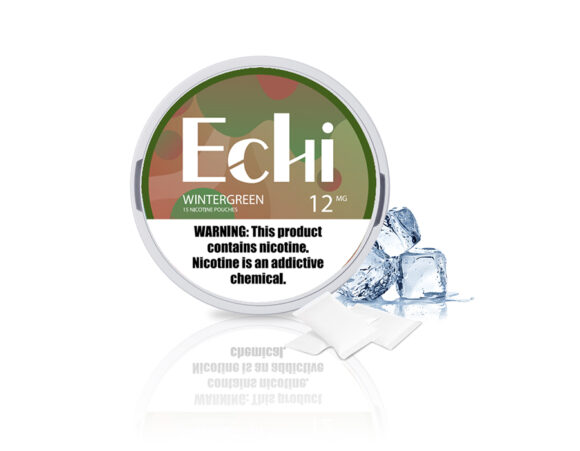 Echi Wintergreen Nicotine Pouches 12MG - Image 2
